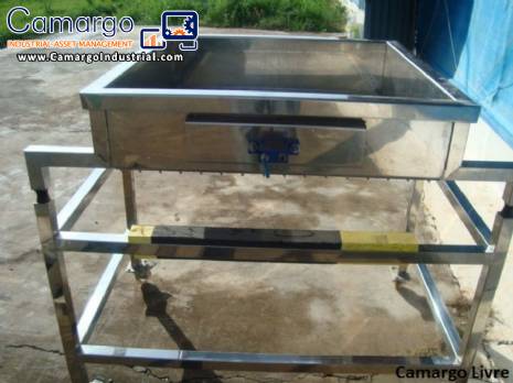 Stainless steel sieve lift conveyor