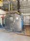 Gas-fired steam boiler with horizontal fire-tube burner Collins