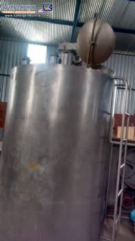 Stainless steel storage tank for 3.000 L Brasholanda