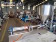 Stainless steel filling machine with 1 benchtop spout 100 ml to 1000 ml