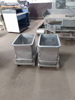 Vemag stainless steel trolley