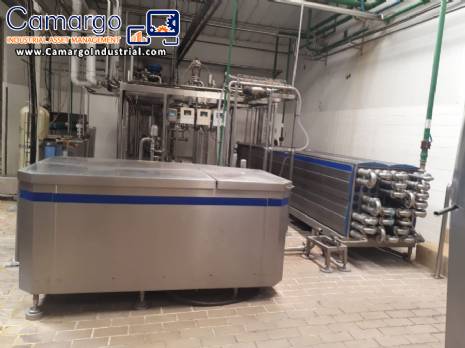 Aseptic sterilization system with homogenizer Tetra Pak Tetra Therm Aseptic Flex