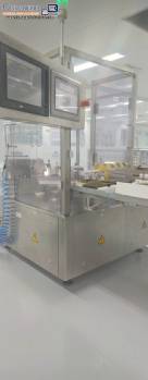 Labeling machine for injectable drop vials 24,000 vials per hour Bausch year 2026