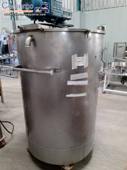 Stainless steel tank 500 L