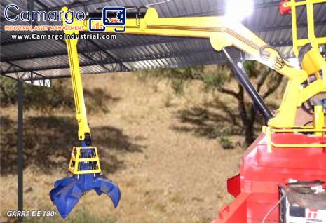 Mechanical claw turning 180� to 2 tons Metal�rgica Global