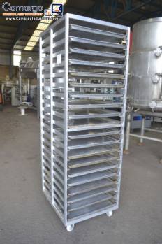 Bread trolley 20 baking sheets