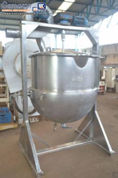 Stony industrial mixer for peanut butter cups with motor and reducer -  Camargo Industrial - Used Machines