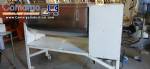 Horizontal paddle mixer in stainless steel, 200 liters, 2 HP.