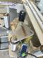 Seal applicator for 3-flap cartridge seals for imported products with double printhead Tecmaes