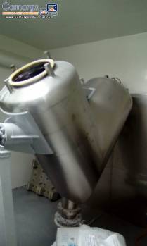 V mixer 1000 L inox 316 L