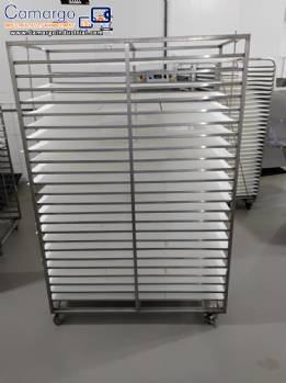 Stainless steel skeleton trolley