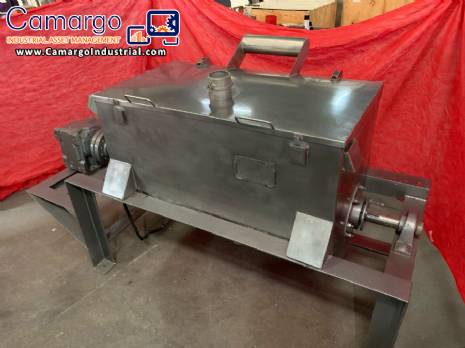 600 liter stainless steel paddle mixer