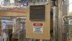 Automatic stainless steel labeling machine with two heads for Narita self-adhesive labels