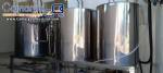 Autonomous stainless steel tri-block brewer for craft beer production