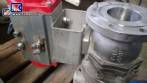 Pneumatic actuator dual action Bray and valve Flow Tek