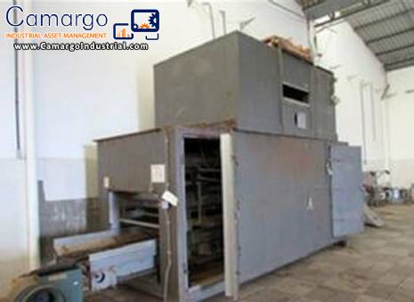 Oven drying cereal snacks for 2,500 kg / h Wenger Machine