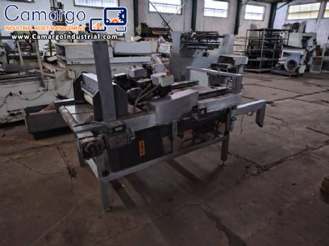 Forming and assembling machine for wafer sheets and compacting press.