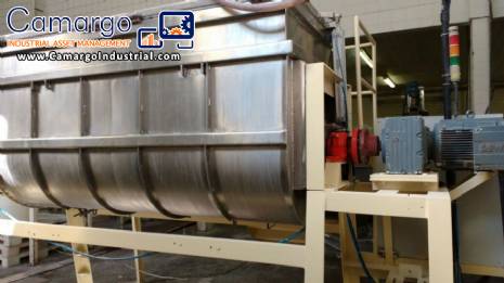 Ribbon Blender stainless steel 2000 L