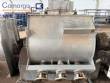 Coppi stainless steel paddle mixer for powders with chopper and side agitators.