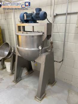 Stony industrial mixer for peanut butter cups with motor and reducer -  Camargo Industrial - Used Machines