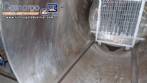 Stainless steel horizontal pressure vessel