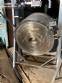 Stainless steel gas-powered tilting mixing tank, 300 liters.