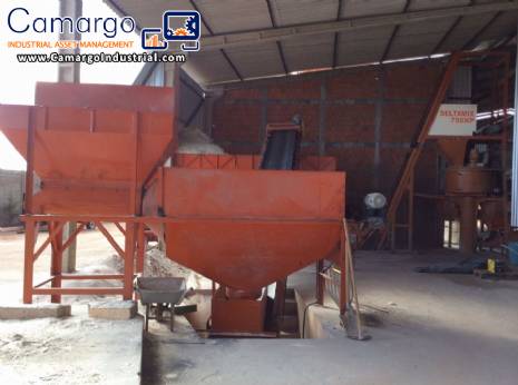 Mixer with two bowls of 20 m3 CIBI
