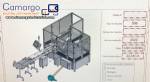 Bausch rotary filling and sealing machine for injectable glass ampoules in 316L stainless steel 24,000 units / hour