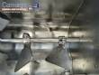 Internal stainless steel paddle mixer with 2 shafts