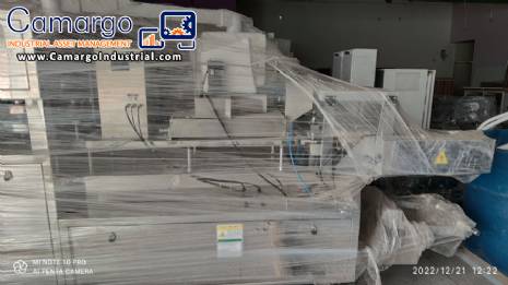 Automatic blister machine for aluminum, PVC, tablets, capsules, Noah Equipment, 10,000 pieces per hour