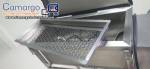 Stainless steel ribbon blender mixer for powders, 50 liters.