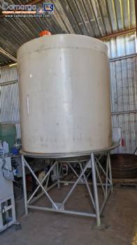 ALPINA plastic rotomolded polyethylene storage tank