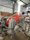 Stainless steel filling machine for beer liquids in Brabeer bottles