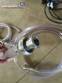 Stainless steel filling machine for beer liquids in Brabeer bottles