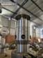Stainless steel filling machine for beer liquids in Brabeer bottles