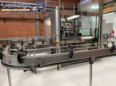 Krones Contiroll automatic labeler 12,000 bottles per hour