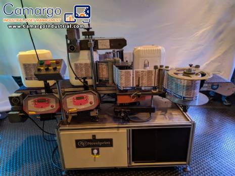 Automatic industrial labeling machine 20 L Noveltech Automatic industrial labeling machine 20 L Noveltech