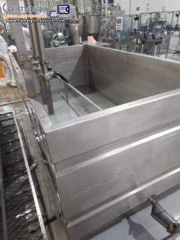 Insulated stainless steel tank for cheese and milk production, BB Inox dairy, 3500 liters. Insulated stainless steel tank for cheese and milk production, BB Inox dairy, 3500 liters.
