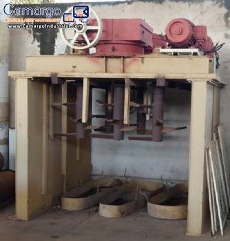 Mixer of 3 axes Mixer of 3 axes