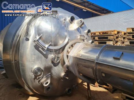 Reactor with internal electrostatic polishing 316 L stainless stee Reactor with internal electrostatic polishing 316 L stainless stee