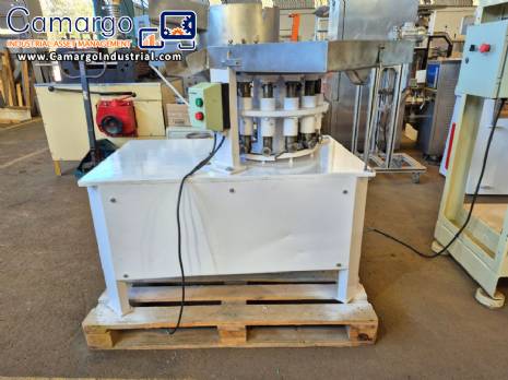 Rectangular peanut brittle press 60 units per minute Rectangular peanut brittle press 60 units per minute