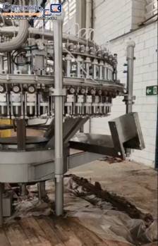 Rotary filling, rinsing, and capping machine for carbonated products 40 60 8 CFT Rotary filling, rinsing, and capping machine for carbonated products 40 60 8 CFT