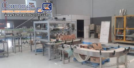 Tecway 200 pieces/minute case packer Tecway 200 pieces/minute case packer