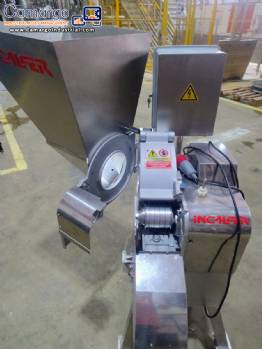 Vegetable and fruit dicer/processor in stainless steel Incalfer MST90 Vegetable and fruit dicer/processor in stainless steel Incalfer MST90